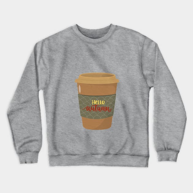 Hello Autumn Crewneck Sweatshirt by Castle Rock Shop